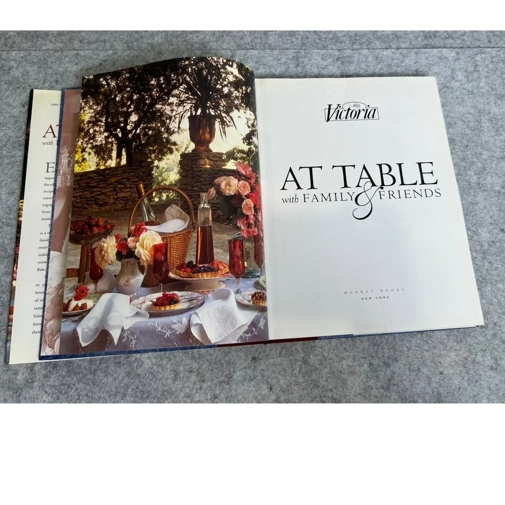 Victoria at‎ Table With Family & Friends Cookbook Hardcover